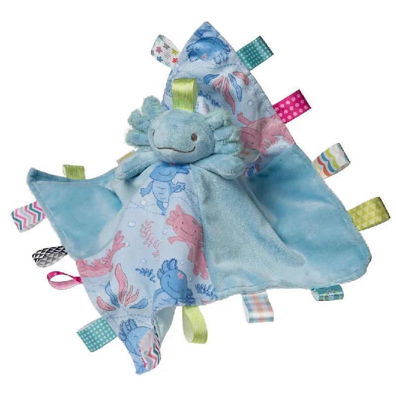 Plush toys with scented inserts for a calming effect​ Mary Meyer Taggies® Character Blanket Fizzy Axolotl