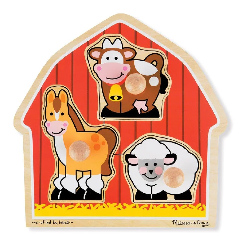DIY puzzle kits for creative enthusiasts Melissa & Doug Jumbo Knob Puzzle Barnyard Animals DIY puzzle kits for creative enthusiasts Melissa & Doug Jumbo Knob Puzzle Barnyard Animals
