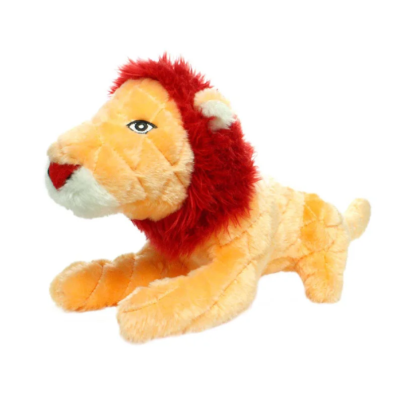 Plush toys for delivery drivers with truck - or package - shaped accents Mighty Dog Toys Leo the Lion Plush toys for delivery drivers with truck - or package - shaped accents Mighty Dog Toys Leo the Lion
