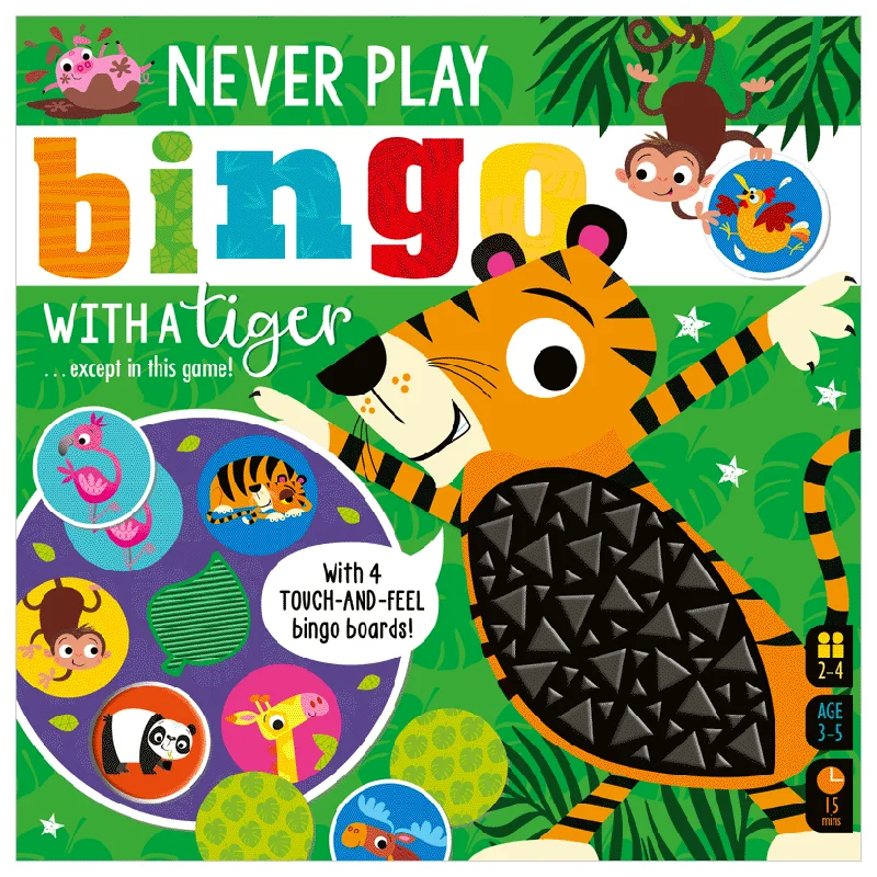 Puzzle - based fitness challenges for physical activity​ Never Play Bingo with a Tiger
