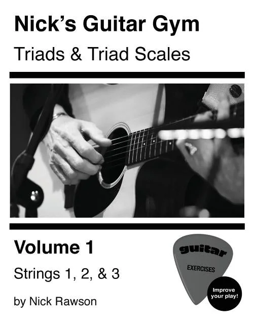 Double basses for deep tones in symphony orchestras Nick's Guitar Gym: Triads and Triad Scales, Vol. 1: Strings 1, 2, and 3 Double basses for deep tones in symphony orchestras Nick's Guitar Gym: Triads and Triad Scales, Vol. 1: Strings 1, 2, and 3
