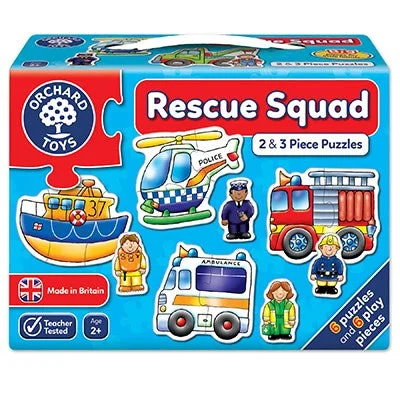 Puzzle - themed wall decals for quick home decor changes​ Orchard Toys Rescue Squad Jigsaw Puzzles