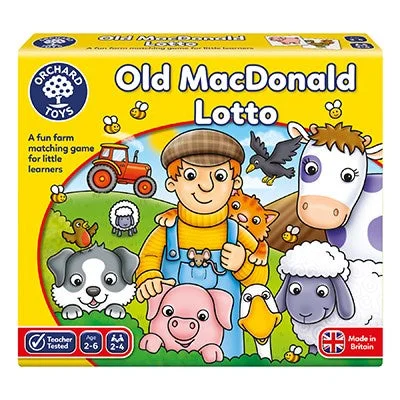 Puzzle - inspired music with puzzle - related lyrics​ Orchard Toys Old MacDonald Lotto Farm Matching Game