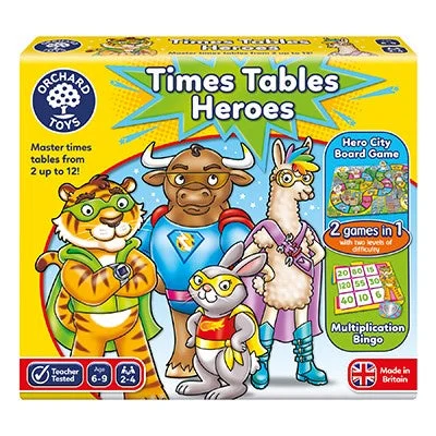 Animal - kingdom puzzles with various species​ Orchard Toys Times Tables Master Tims Tables Game