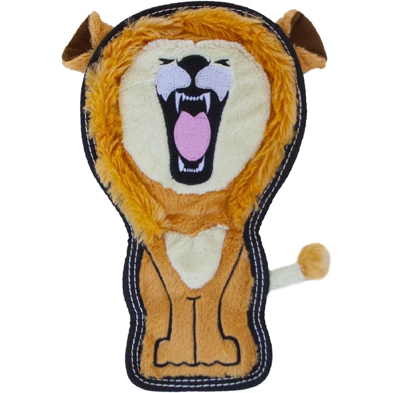 Plush toys for sports fans in team - colored designs​ Outward Hound Tough Seamz Lion