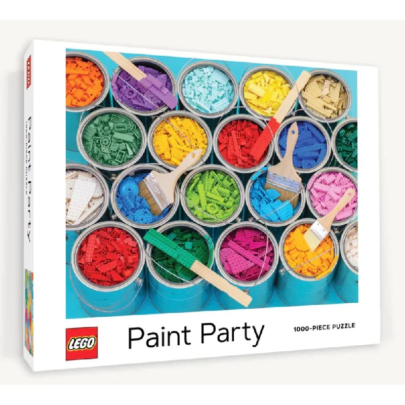 Braille - compatible puzzles for visually - impaired users Paint party Lego 1000pc puzzle Braille - compatible puzzles for visually - impaired users Paint party Lego 1000pc puzzle