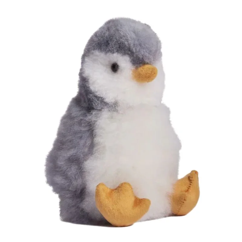 Travel - friendly plush toys that are compact and lightweight Alpaca Wool Stuffed Penguin Travel - friendly plush toys that are compact and lightweight Alpaca Wool Stuffed Penguin