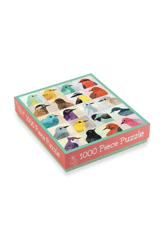 Puzzle - inspired embroidery patterns for crafters​ Avian Friends Puzzle 1000