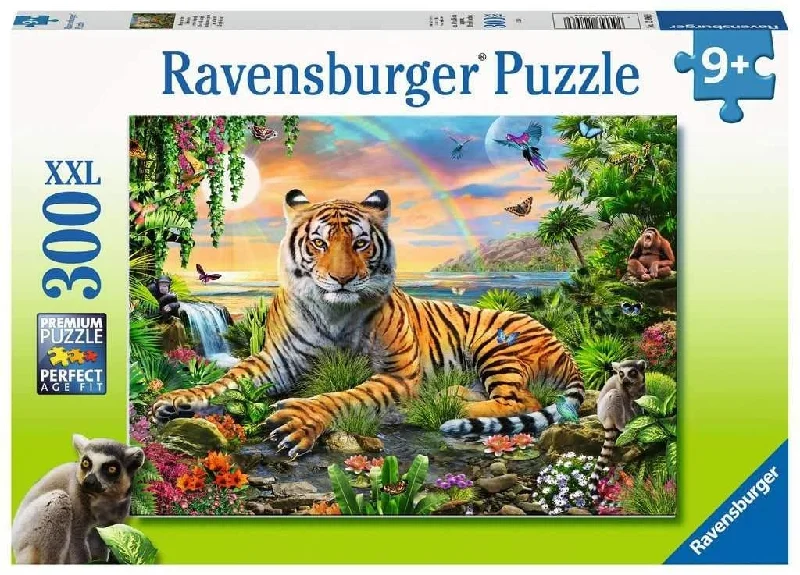 Animal - kingdom puzzles with various species Ravensburger 300Pc Jungle Tiger Puzzle Animal - kingdom puzzles with various species Ravensburger 300Pc Jungle Tiger Puzzle