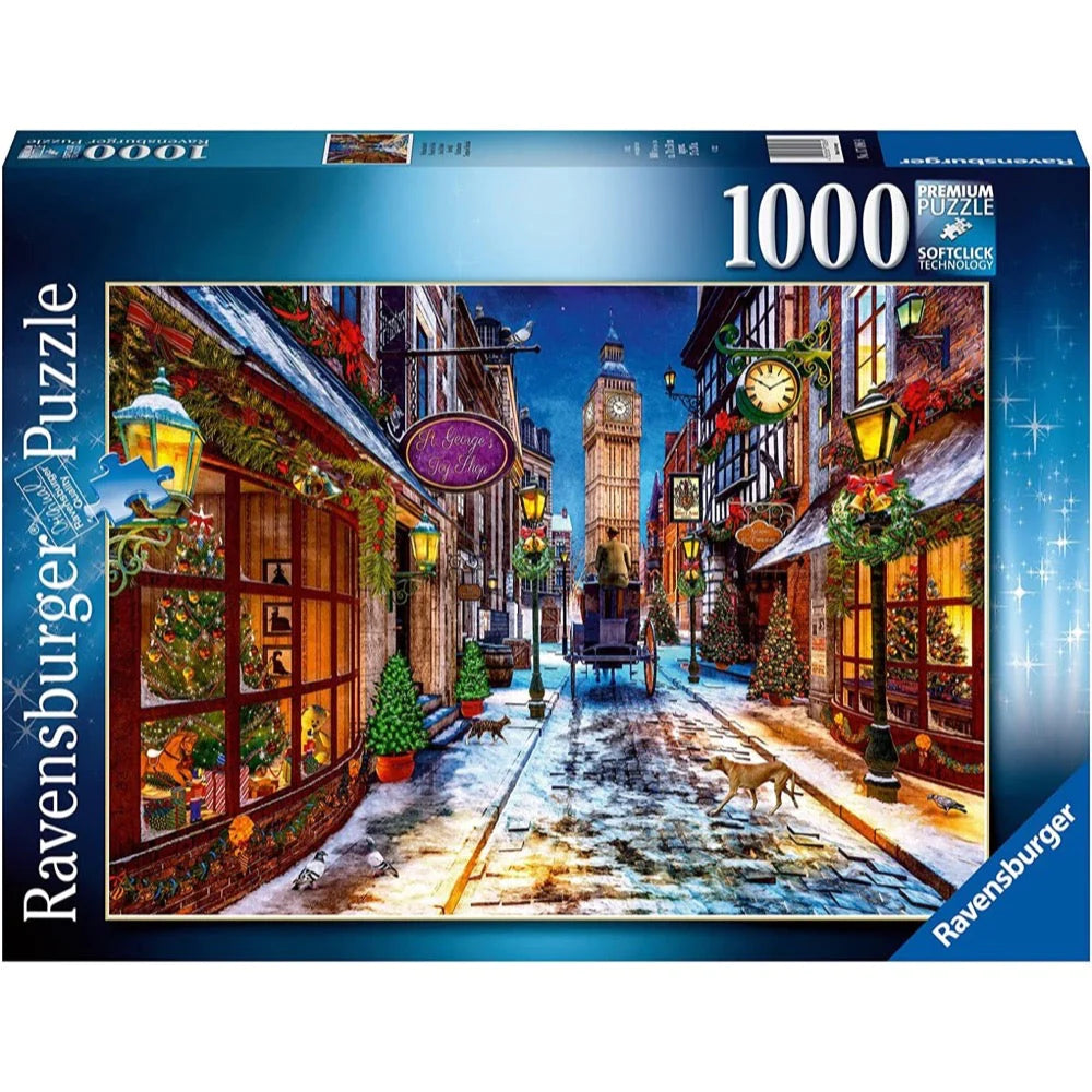 Puzzle sets with interchangeable parts​ Ravensburger Christmas Time 1000pc Puzzle