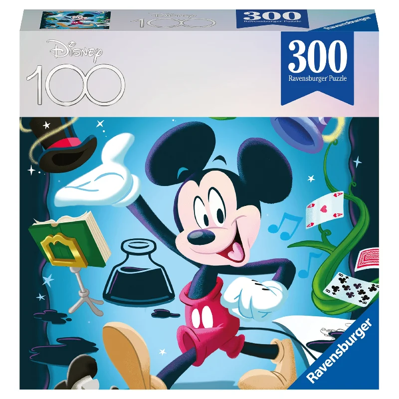 Puzzle - based storytelling activities for kids​ Ravensburger Disney 100 Mickey 300 Piece