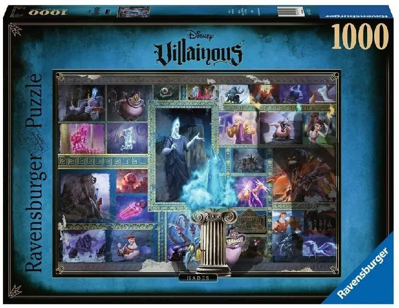 Puzzle - based art therapy activities for emotional well - being​ RAVENSBURGER DISNEY VILLAINOUS HADES
