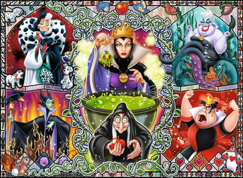 Toddler - friendly puzzles with large pieces​ RAVENSBURGER DISNEY WICKED WOMEN PUZZLE