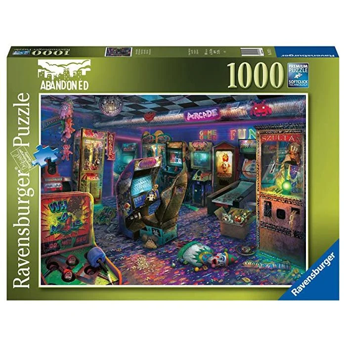 Puzzle - related art prints for wall decoration RAVENSBURGER Forgotten Arcade 1000pc Puzzle - related art prints for wall decoration RAVENSBURGER Forgotten Arcade 1000pc