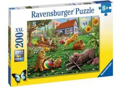 Puzzle gifts for birthday celebrations​ RAVENSBURGER PLAYING IN THE YARD 200PC