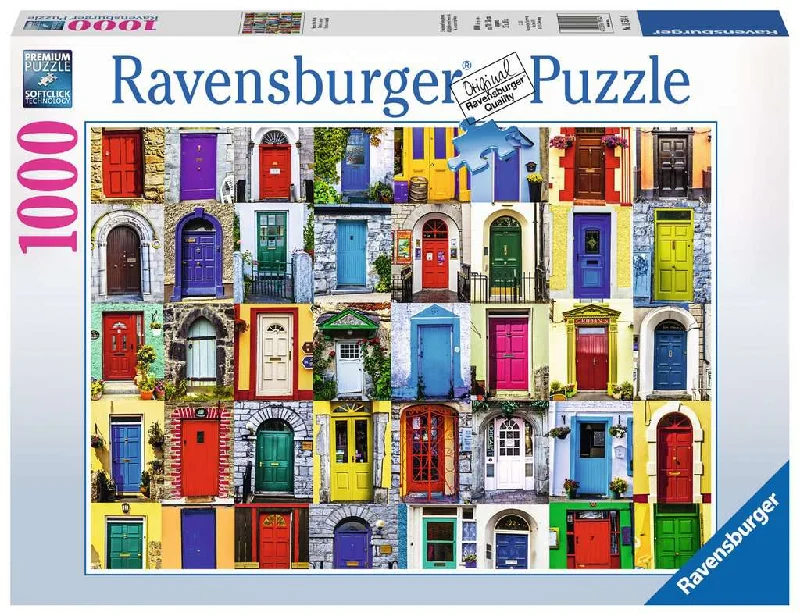 Puzzle - based storytelling activities for kids​ Ravensburger Puzzle 1000 piece Doors of the World