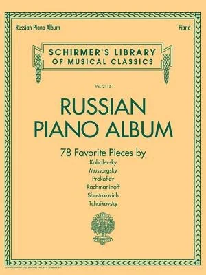 Marimbas for warm tones in world music​ Russian Piano Album: Schirmer Library of Classics Volume 2115
