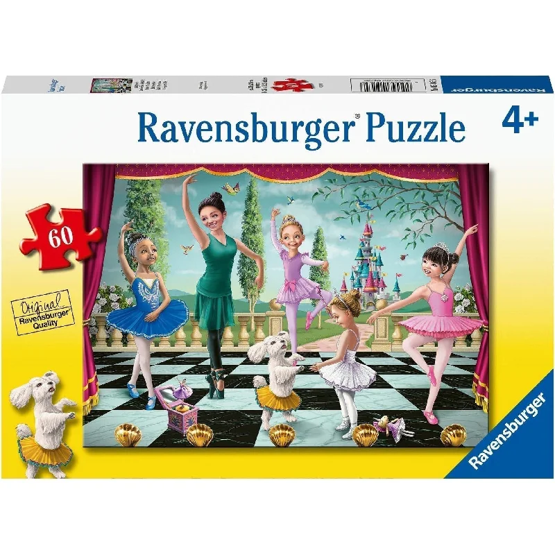 Disney - themed puzzles for fans of classic animations Ravensburger 60 Piece Puzzle Ballet Rehearsal Disney - themed puzzles for fans of classic animations Ravensburger 60 Piece Puzzle Ballet Rehearsal