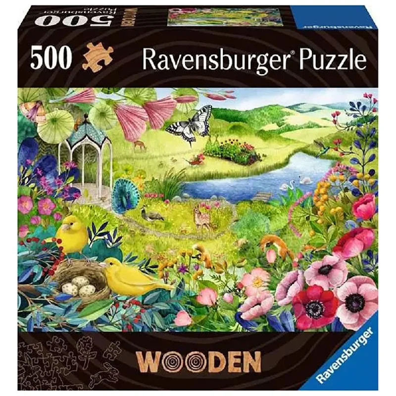 Puzzle - based learning tools for classrooms Ravensburger 500 Piece Puzzle Wooden Garden Puzzle - based learning tools for classrooms Ravensburger 500 Piece Puzzle Wooden Garden