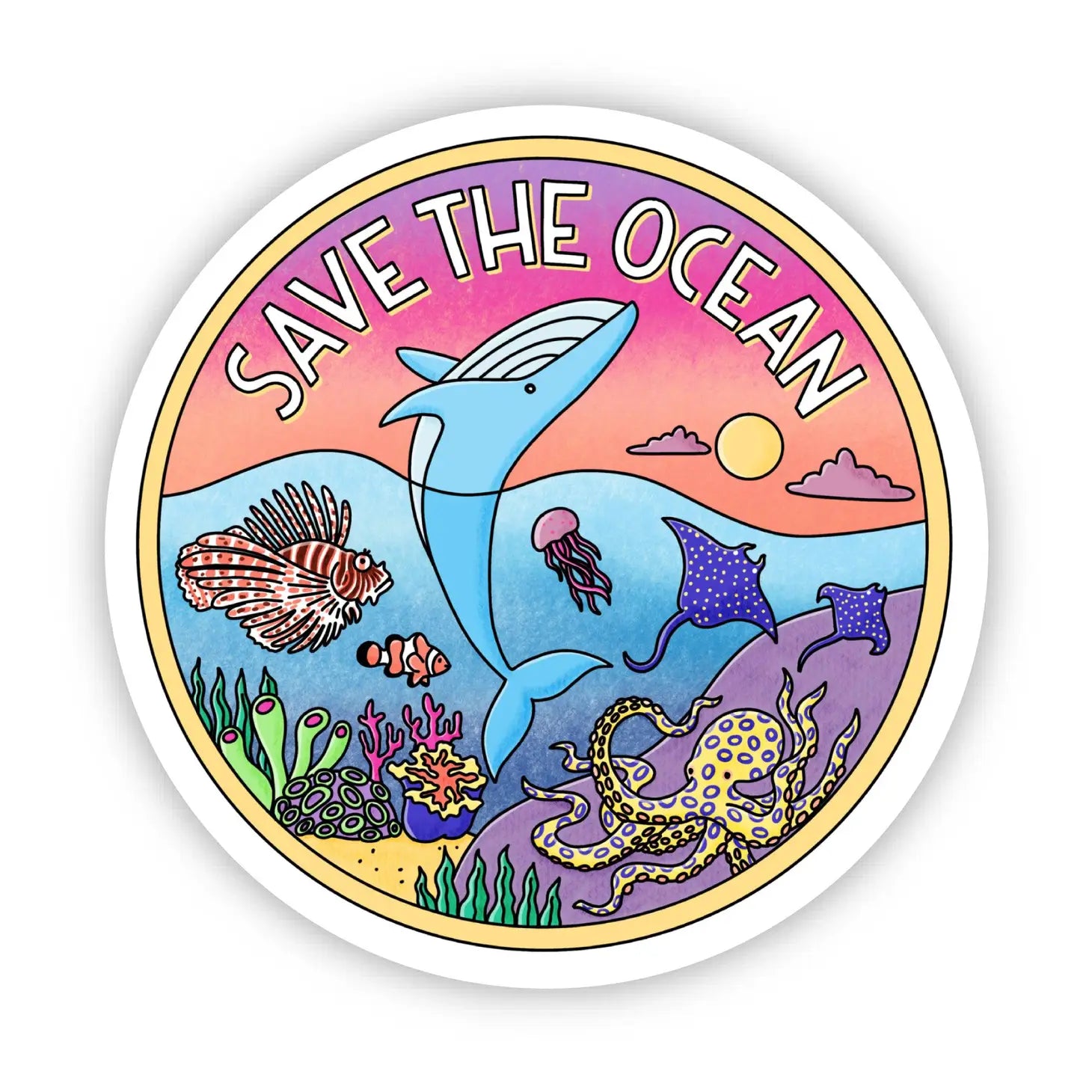 Plush toys for mechanics with tool - shaped attachments "Save the Ocean" Coral Reef Sticker Plush toys for mechanics with tool - shaped attachments "Save the Ocean" Coral Reef Sticker