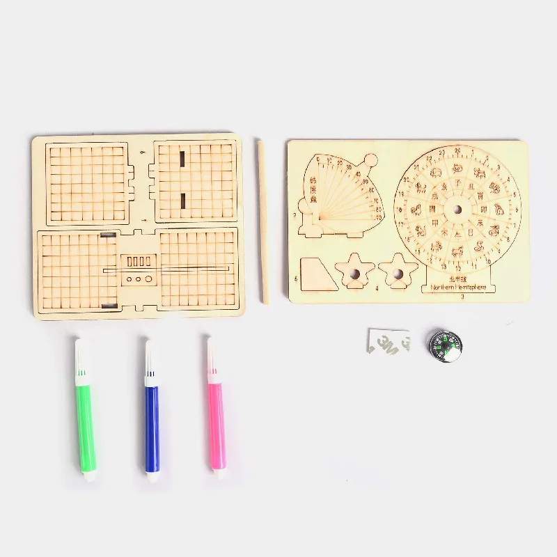 Puzzle - themed boardroom decor for corporate spaces​ Scientific Discovery Wooden Toy