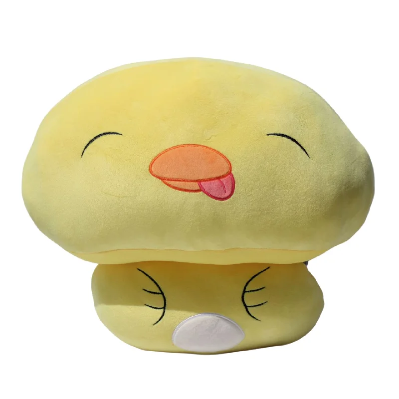Travel - friendly plush toys that are compact and lightweight Smilin' Mushroom Plush: The Perfect Cuddle Buddy Travel - friendly plush toys that are compact and lightweight Smilin' Mushroom Plush: The Perfect Cuddle Buddy