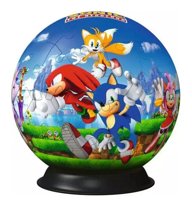 Puzzle - based memory games for cognitive improvement​ Sonic - The Hedgehog 3D Puzzle Characters Puzzle Ball (72 Pieces)