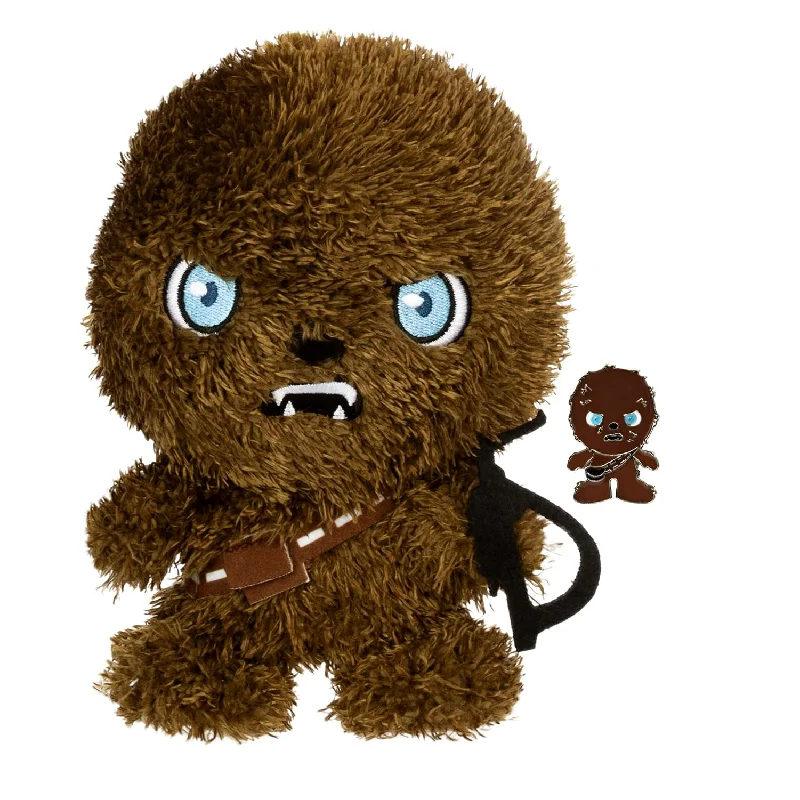Plush toys for electricians with wire - or plug - shaped details Star Wars Chewbacca Stylized 7 Inch Plush With Enamel Pin Plush toys for electricians with wire - or plug - shaped details Star Wars Chewbacca Stylized 7 Inch Plush With Enamel Pin