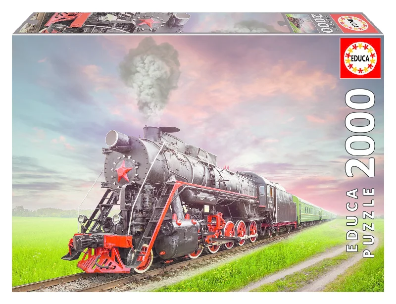 Puzzle games for mobile devices​ Educa Steam Train Puzzle - 2000Pc
