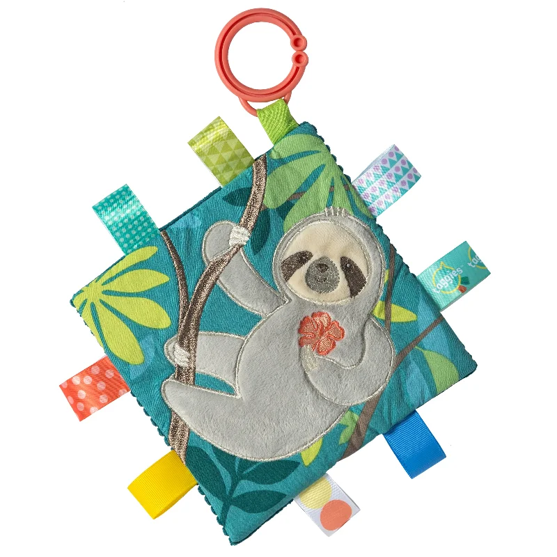 Plush toys for skiers in ski - themed outfits​ Taggies™ Crinkle Me Molasses Sloth