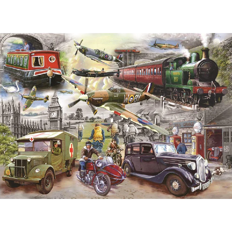 Autism - appropriate puzzles for sensory development​ The House of Puzzles Fading Memories, 1000 Piece Jigsaw Puzzle