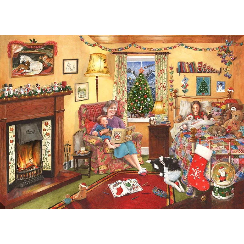 Puzzle - inspired embroidery patterns for crafters​ The House of Puzzles No.11 - A Story For Christmas, 1000 Piece Jigsaw Puzzle
