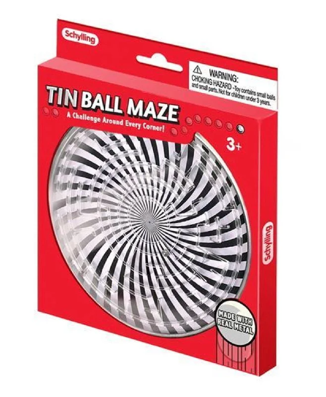 Puzzle - solving contests with cash prizes​ Tin Ball Maze...@schylling