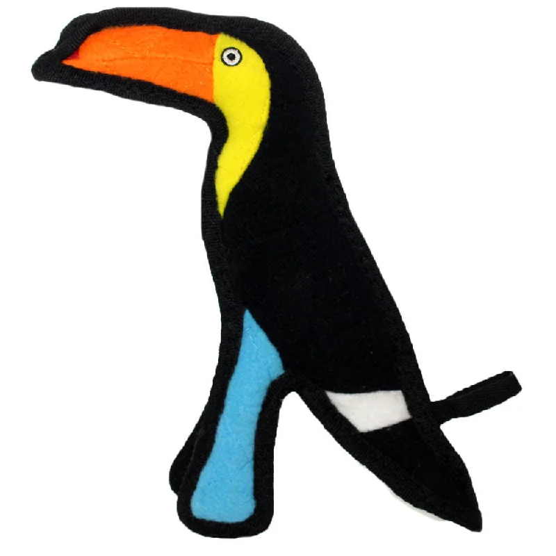 Knight - inspired plush toys with shields and swords​ Tuffy's Togo the Toucan JR