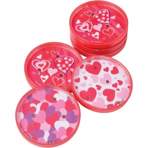 Puzzle - themed wall decals for quick home decor changes​ Valentine Pill Puzzles Toy (Pack of 6)