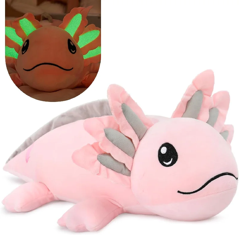 Plush toys for carpenters with wood - grain - textured designs Weighted Axolotl Stuffed Animal Toy, 31.5 Inches Plush toys for carpenters with wood - grain - textured designs Weighted Axolotl Stuffed Animal Toy, 31.5 Inches