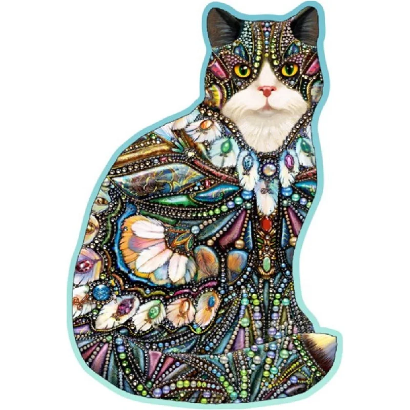 Disney - themed puzzles for fans of classic animations​ Wooden cat jigsaw puzzle