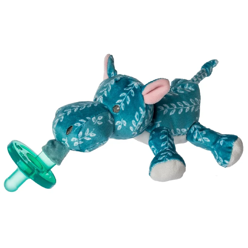 Musical plush toys that play different tunes​ WubbaNub® Jewel Hippo